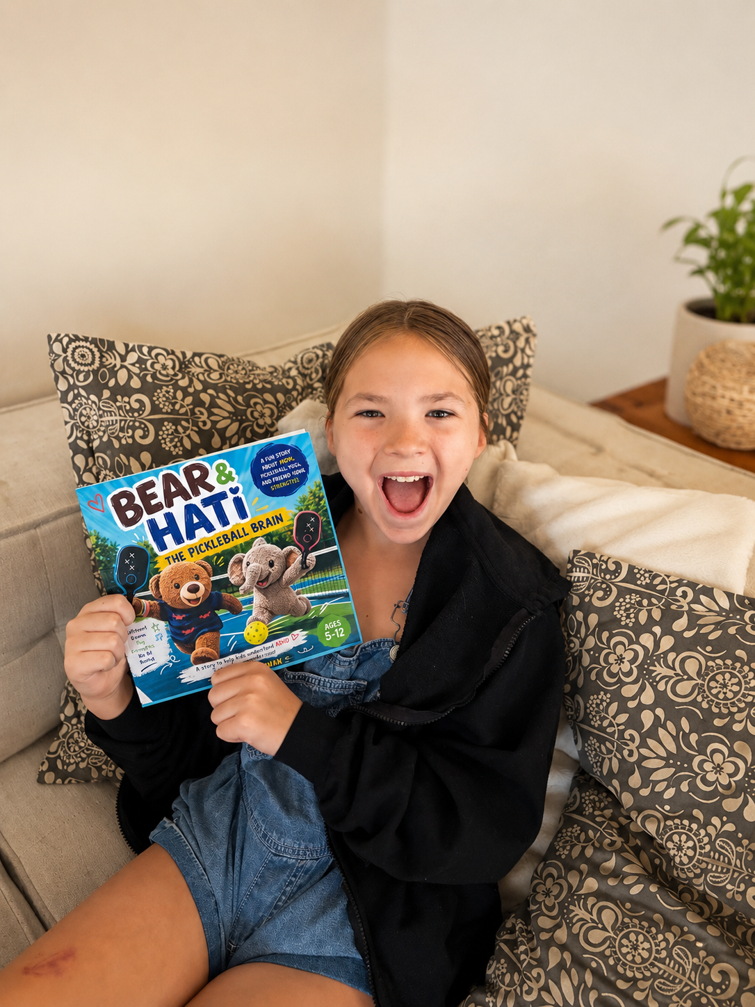 Cole Stegman Bear and Hati author and ADHD advocate — children's book creator — Big Conversations Made Simple for Kids