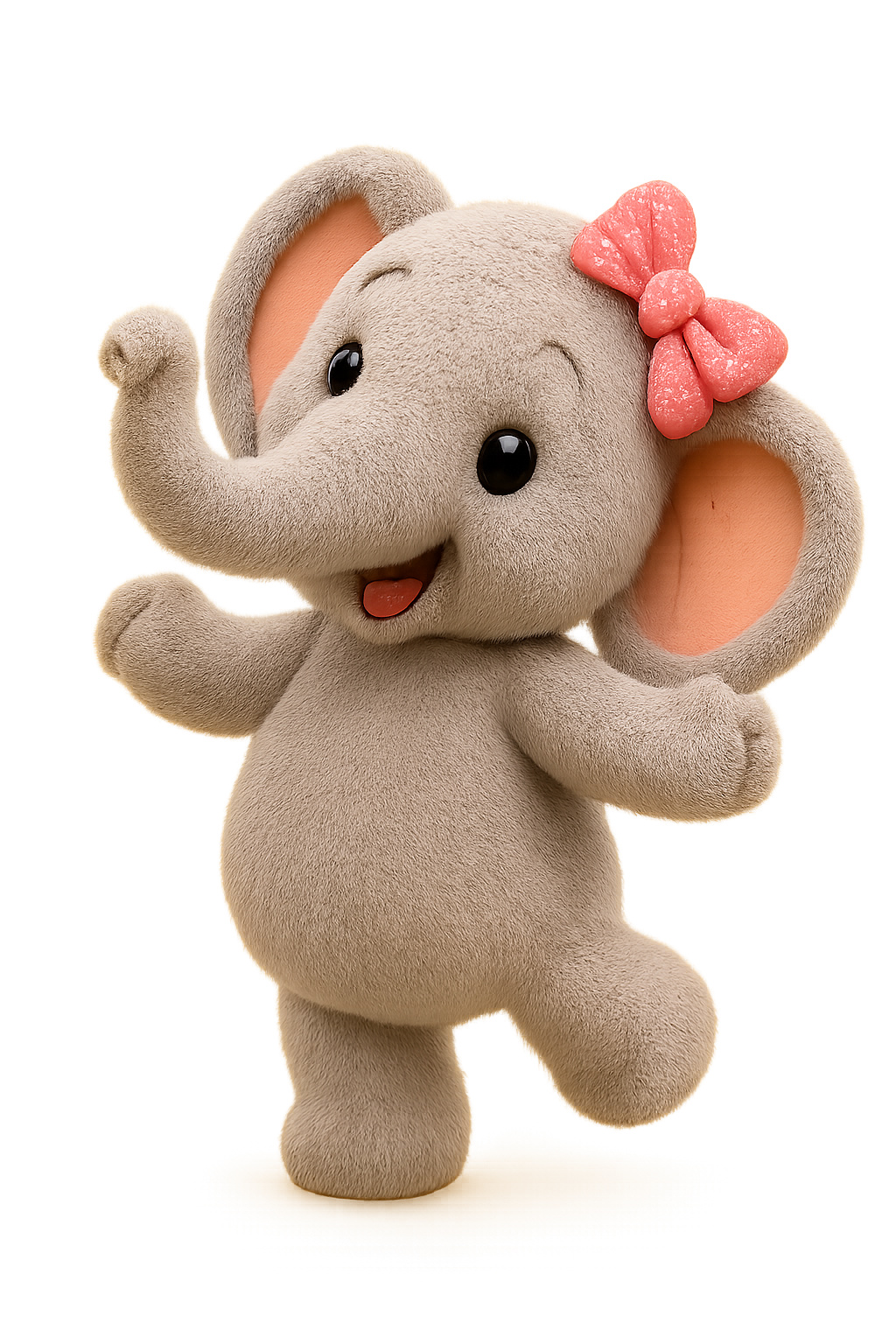 Hati the elephant Bear and Hati ADHD children's book character — warm empathetic elephant who helps kids understand big emotions